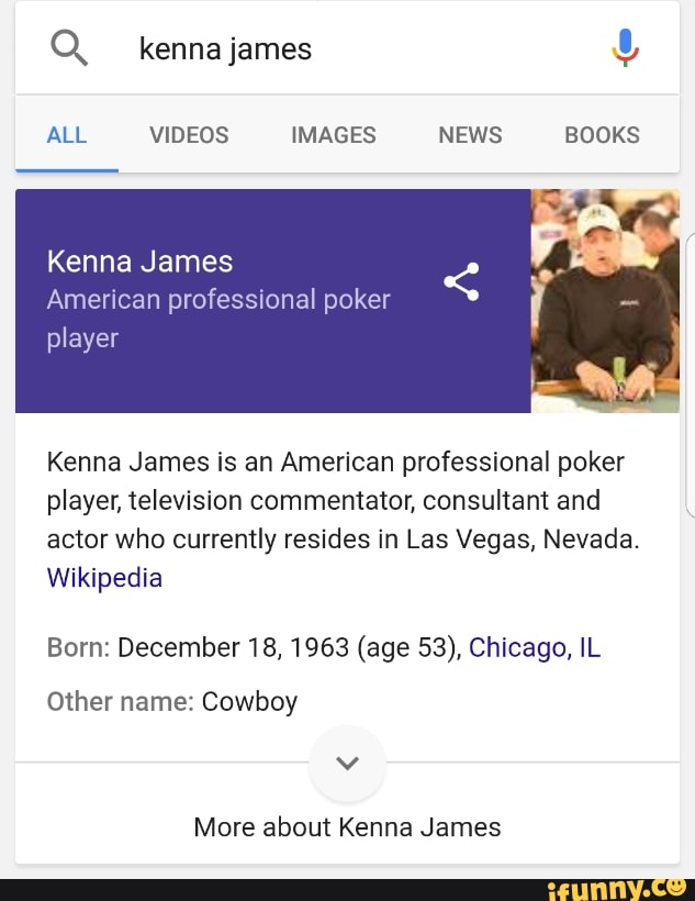 Kenna james real name
