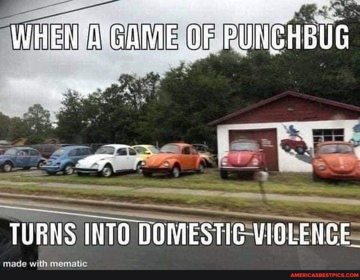 WHEN GAME OF PUNCHEUG
TUBNS INTO DOMESTIC VIGLENCE
made with