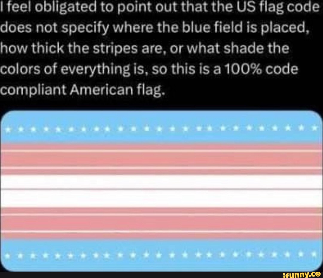 I Feel Obligated To Point Out That The US Flag Code Does Not Specify   C9a3b8c61d4edc2ca83acf7fbc85bb9cd495cf95b570e5feca42c2fd19467ad8 1 