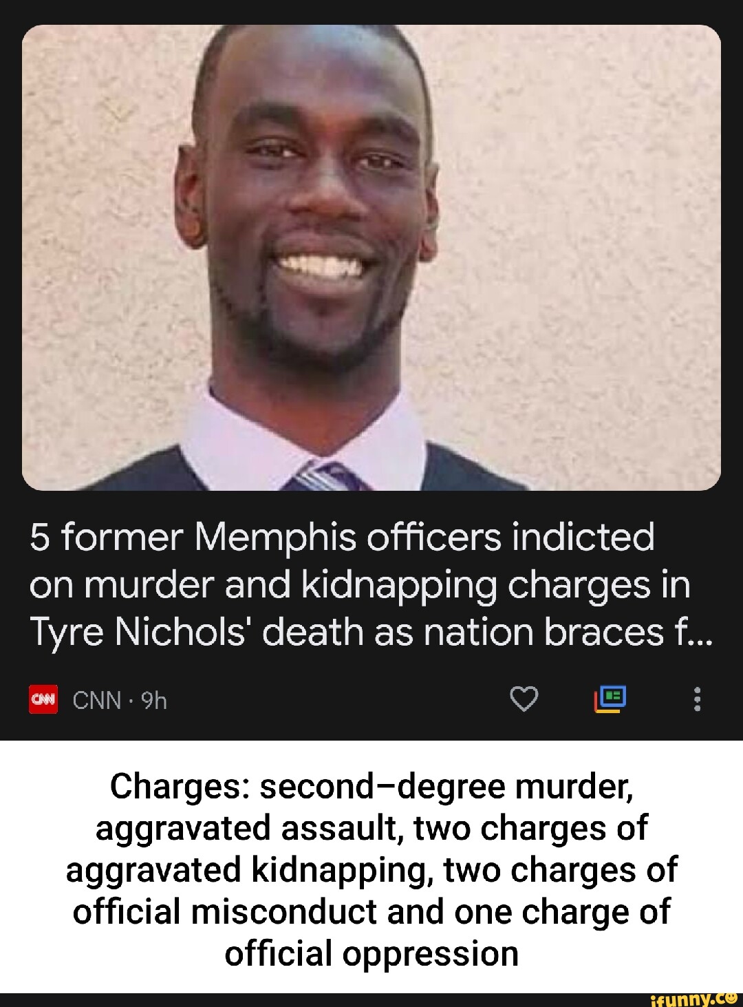 5 Former Memphis Officers Indicted On Murder And Kidnapping Charges In ...