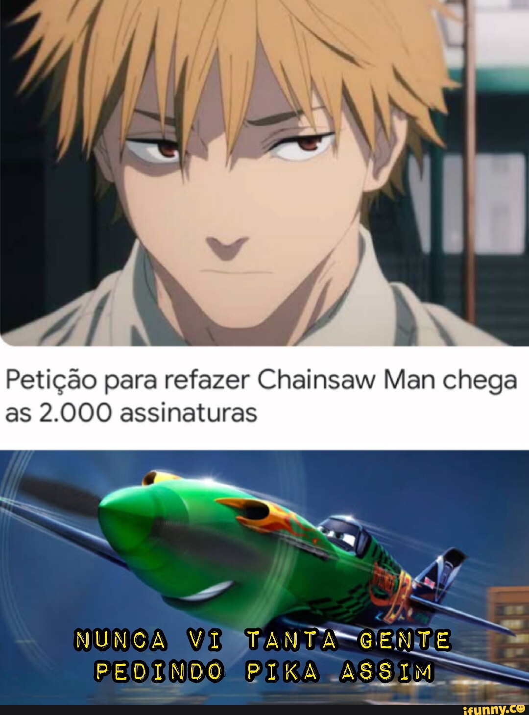 Petição para refazer Chainsaw Man chega as 2.000 assinaturas NUNCA VI ...