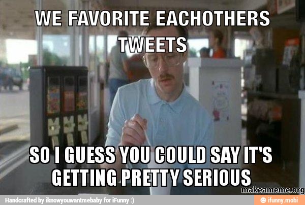 WE FAVORITE EACHOTHERS
mien