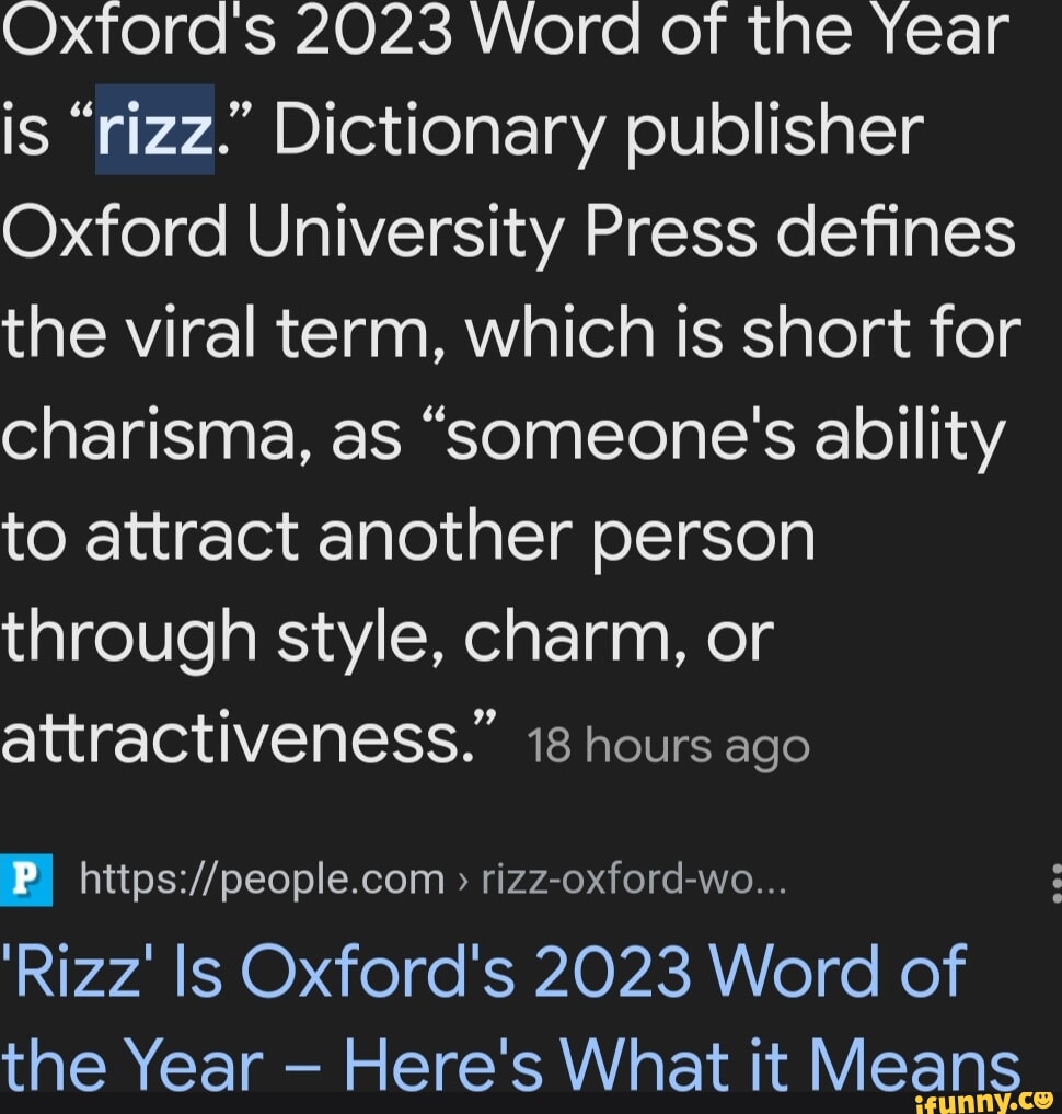 The Meaning of 'Rizz' and All Its Memes and Remixes