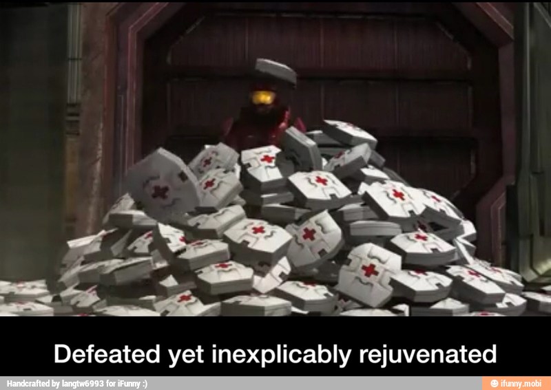 Defeated yet inexplicably rejuvenated - Defeated yet inexplicably rejuvenated