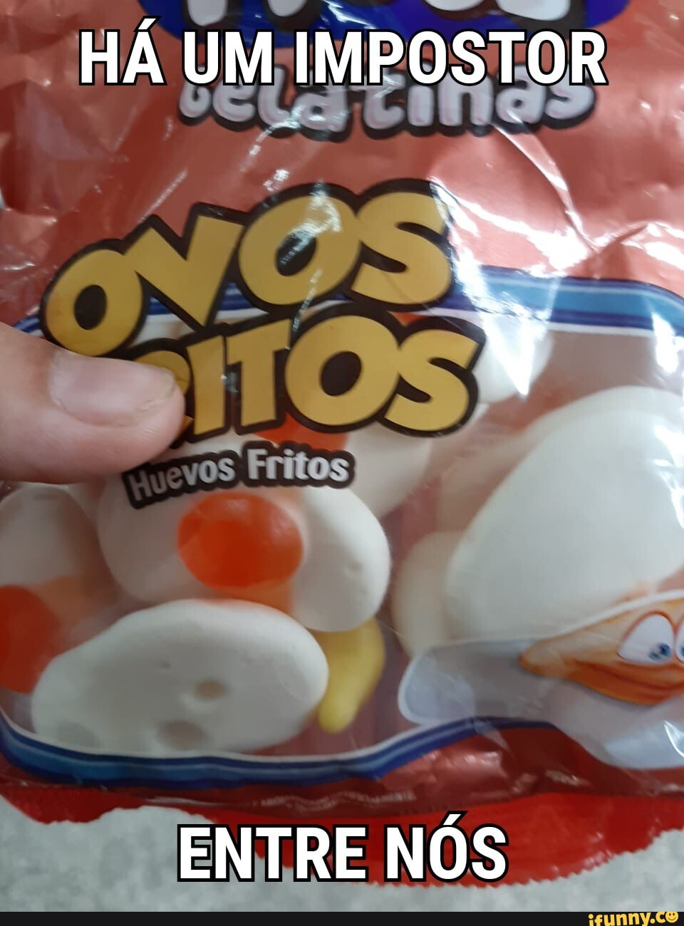 HÁ UM IMPOSTOR
ENTRE NÓS