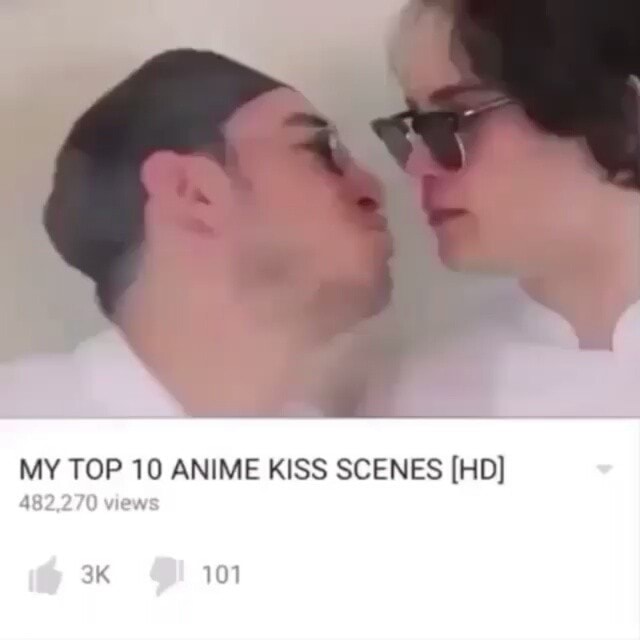 gay anime kiss scene