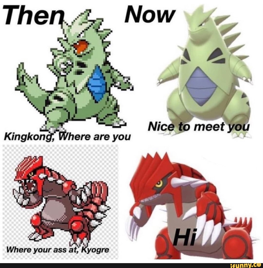 Where your ass at, Kyogre