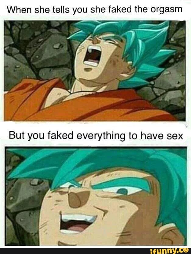 Goku Got Some Explaining To Do When She Tells You She Faked The Orgasm But You Faked