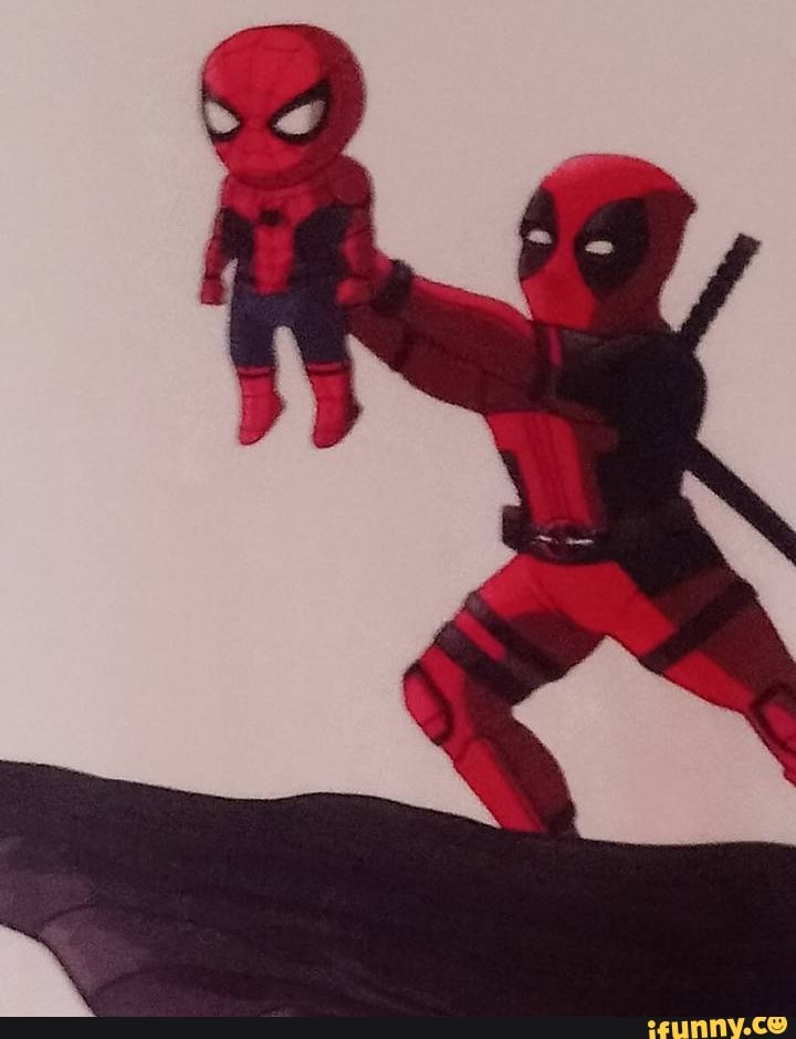 Deadpoolxspiderman memes. Best Collection of funny Deadpoolxspiderman  pictures on iFunny Brazil