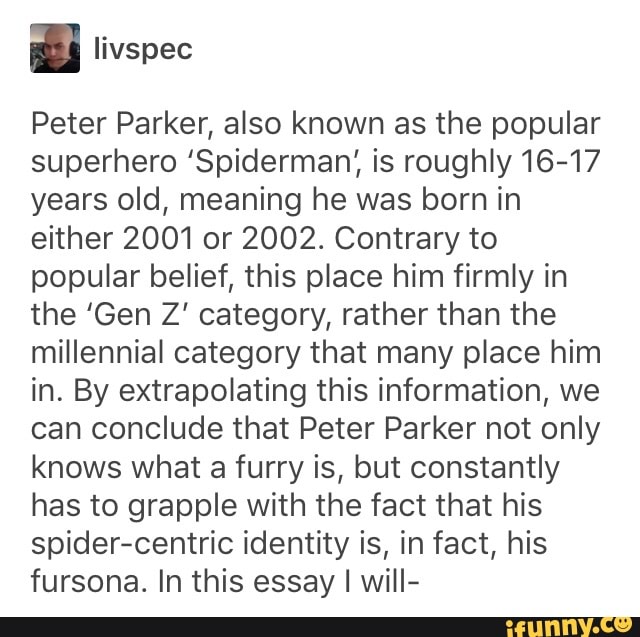 Peter Parker, also known as the popular superhero ’Spiderman’, is