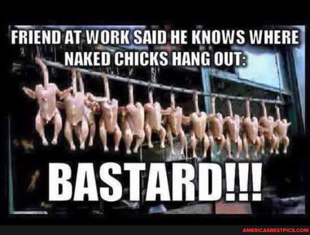 FRIEND AT WORKSAID HE KNOWS WHERE NAKED ED CHICKS HANG OUT:
BASTARDIN