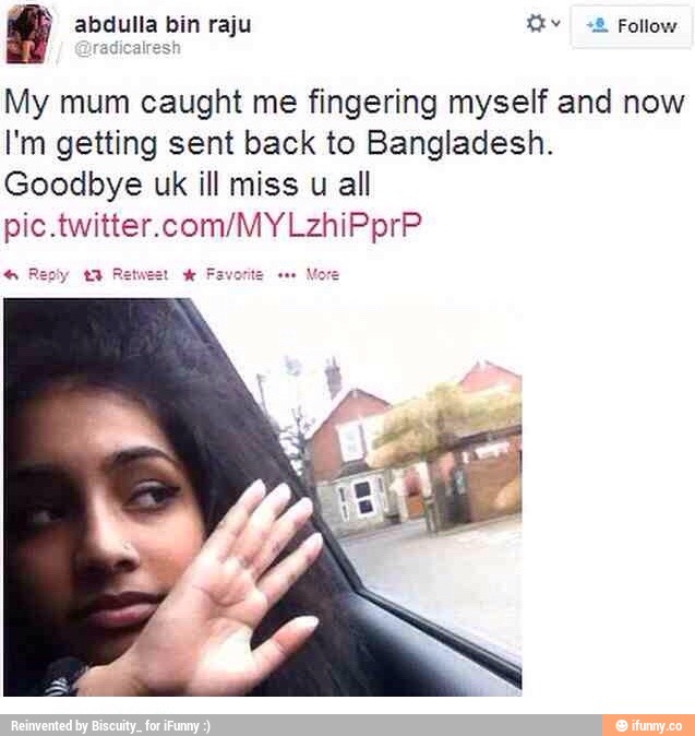 My mum caught me fingering myself and now I'm getting sent back to Ban...