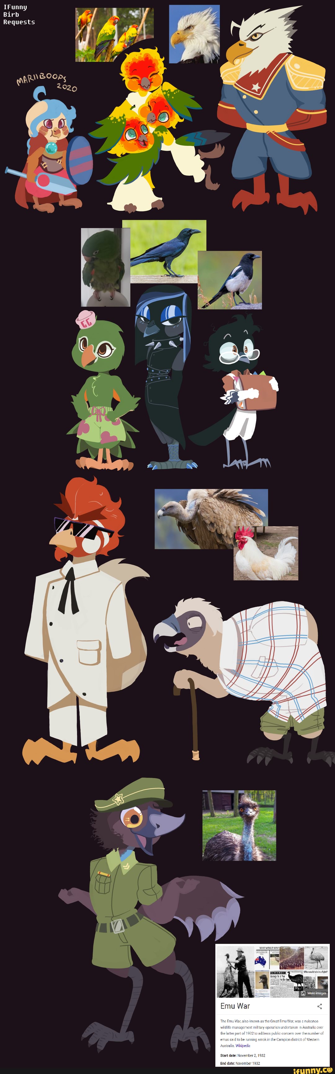 Funny
Bir
Requests
BO.
Ne
Emu War