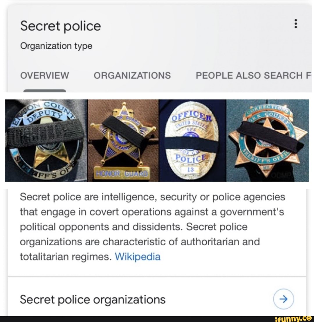 Secret Police Definition