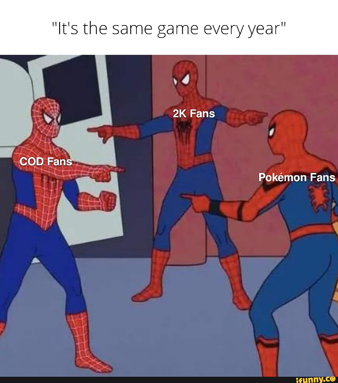 It's the same game every year