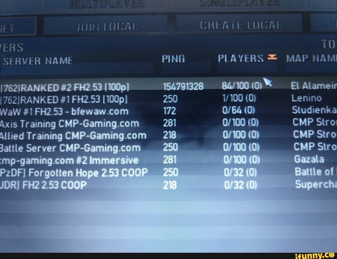 Axis Training CMP-Gaming.com 281 UA a
Allied Training CMP-Gaming.com 218 0/100 (0) CMP Stro