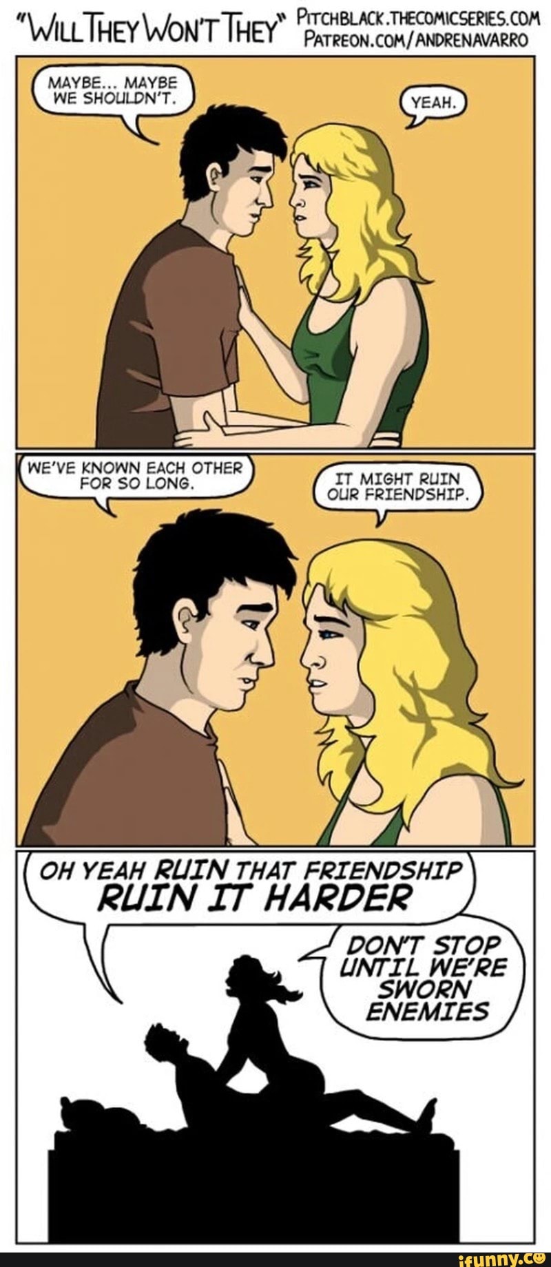 Will a threesome ruint he freindhsip