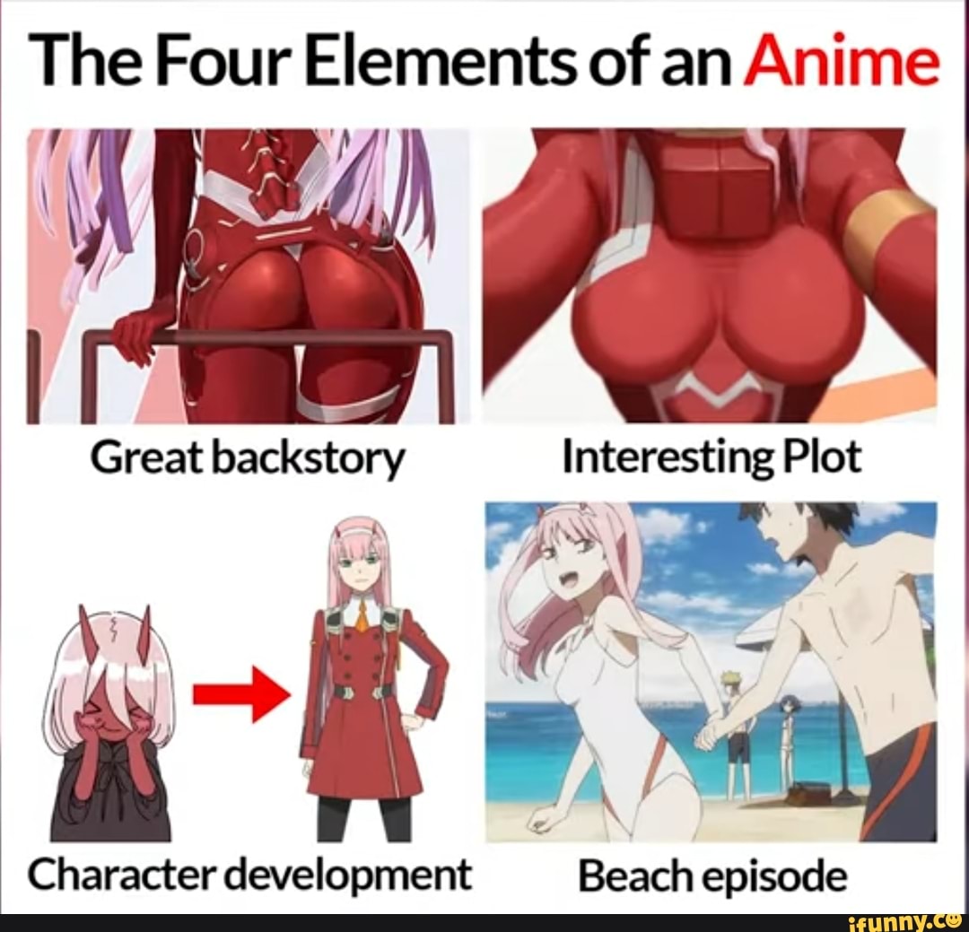 The Four Elements of an Anime Great backstory Interesti Character  development Beach episode 