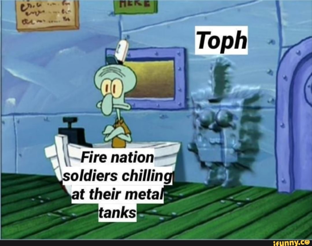 q
(Fire nation
à
soldiers chilling