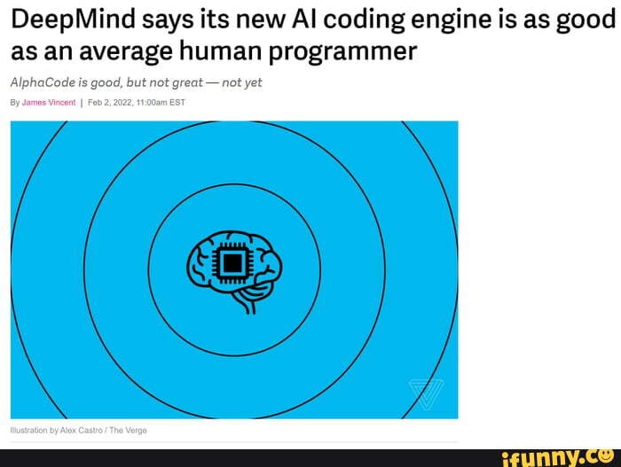 DeepMind Says Its New Al Coding Engine Is As Good As An Average Human ...