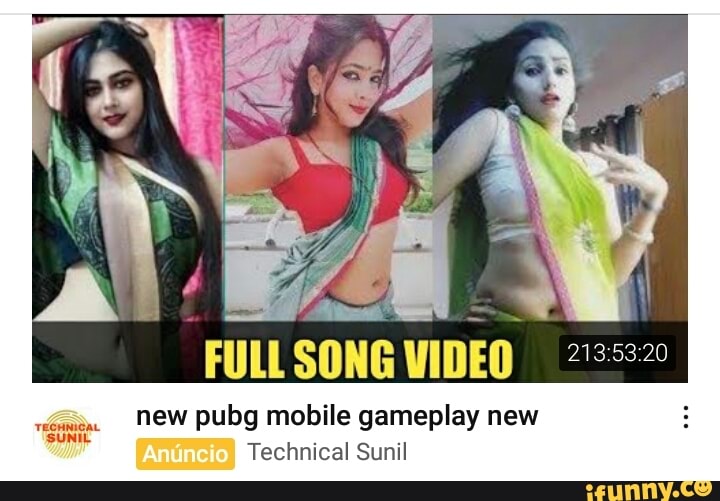 FULL SONG VIDEO 'SUNIL new pubg mobile gameplay new Technical Sunil -  