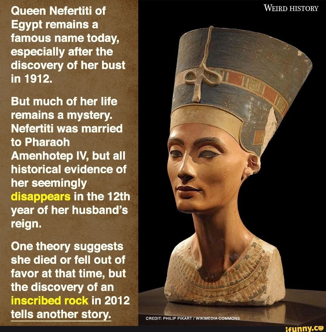 Queen Nefertiti of Egypt remains a famous name today, especially after ...