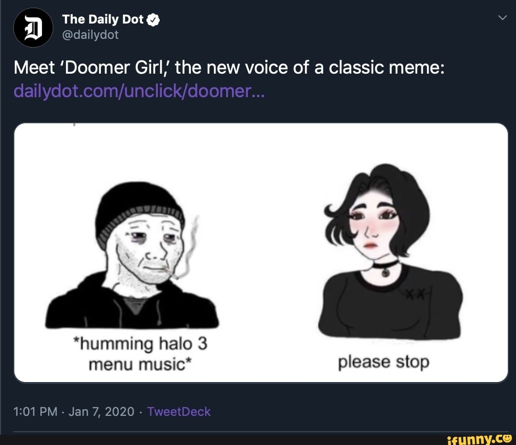 Meet 'Doomer Girl,' the New Voice Of a Classic Meme