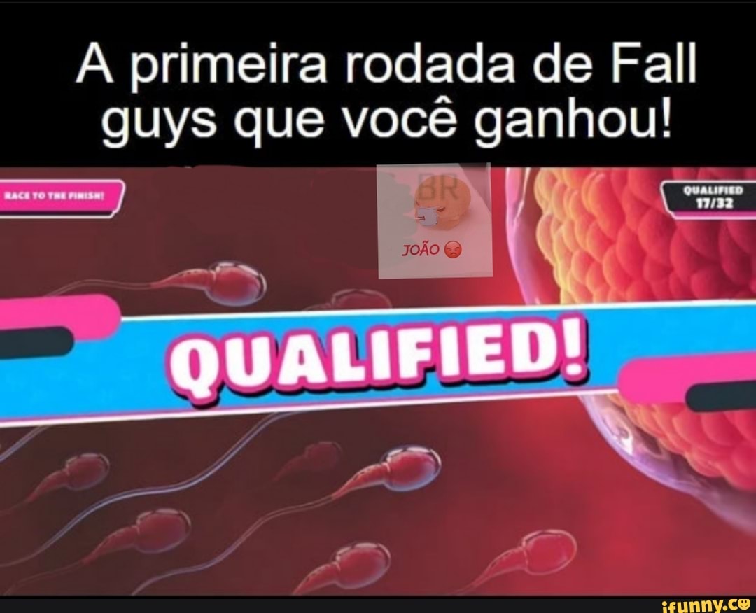 primeira rodada de Fall guys que você ganhou!
QUALIFIED!