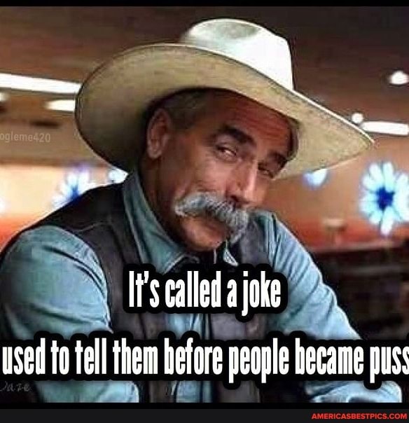 called ajoke used to tell them before peonle became