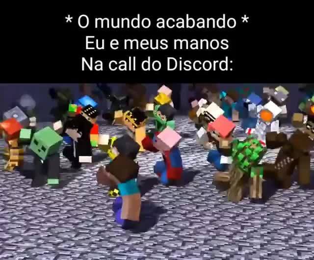 Eu e meus manos depois de ver o nosso grupo do discord passando no jornal -  iFunny Brazil