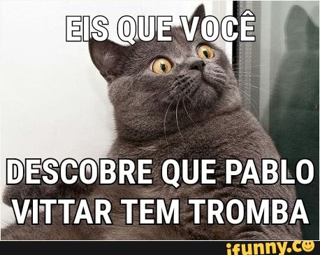 DESCOBRE QUE
PABLO
VITTAR TEM TROMBA