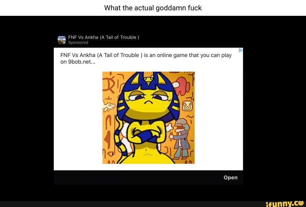 It The Actual FNF Vs Ankha (A Tail Of Trouble ) Sponsored On Qbob.net ...