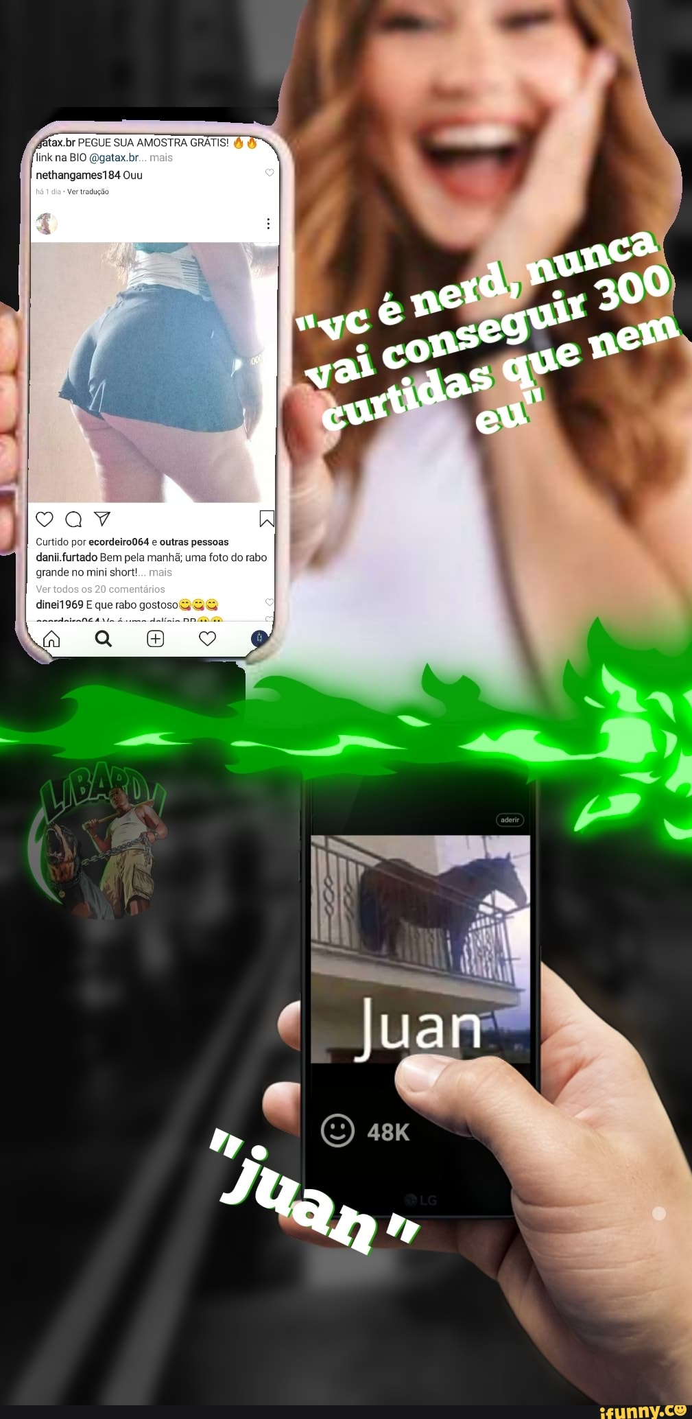 4 e outras pessoas
Ver
que
manhã; uma foto do rabo