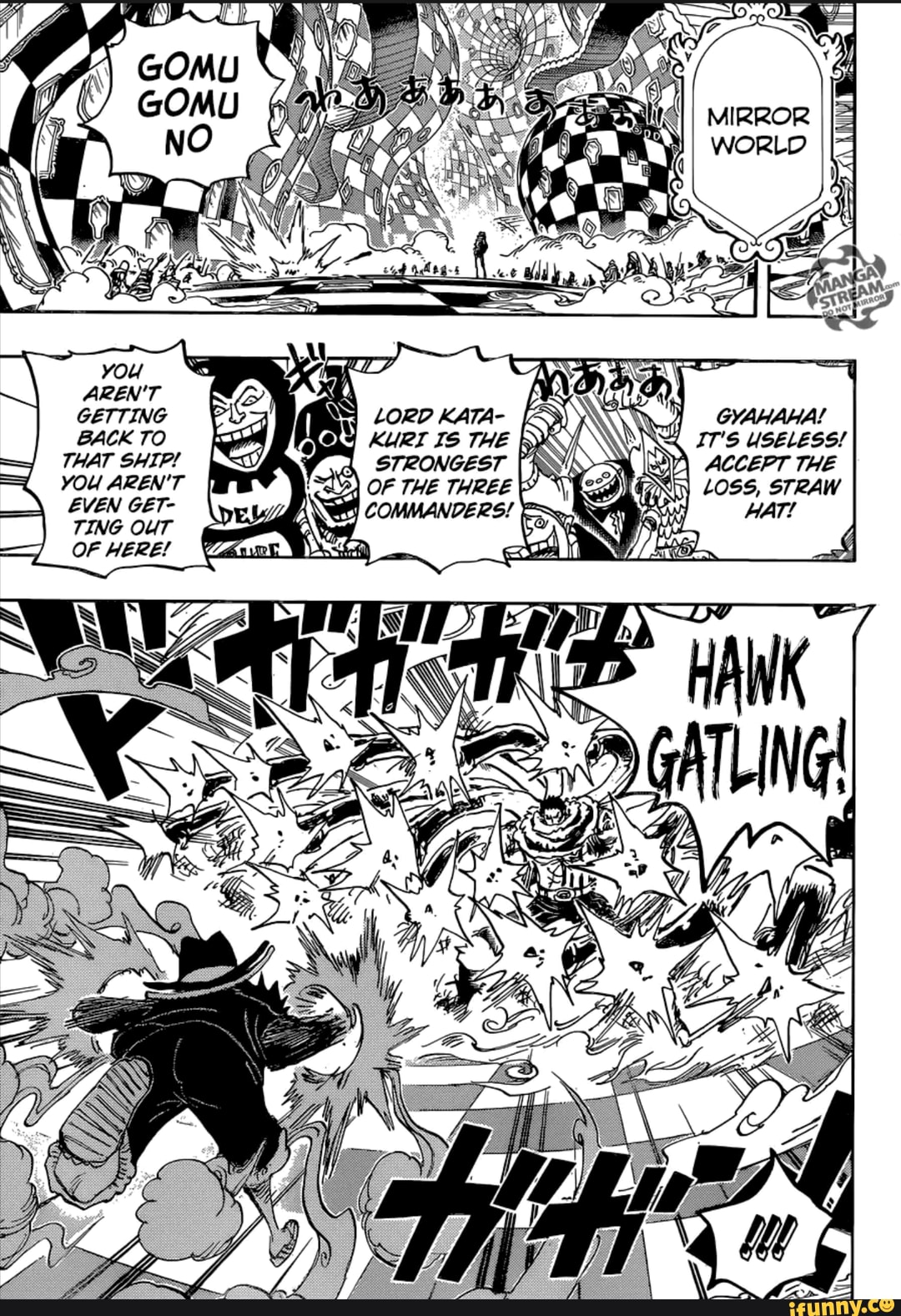 The Full Fight Of Luffy V Katakuri Almost 1 Pages That Ship You Aren T Even Get Ting Out Of Here Gyahaha S7 S Useless Accept The Ing