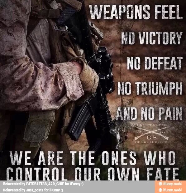 WEAPONS FEEL
o ONO VICTORY
WE
ARE THE wT