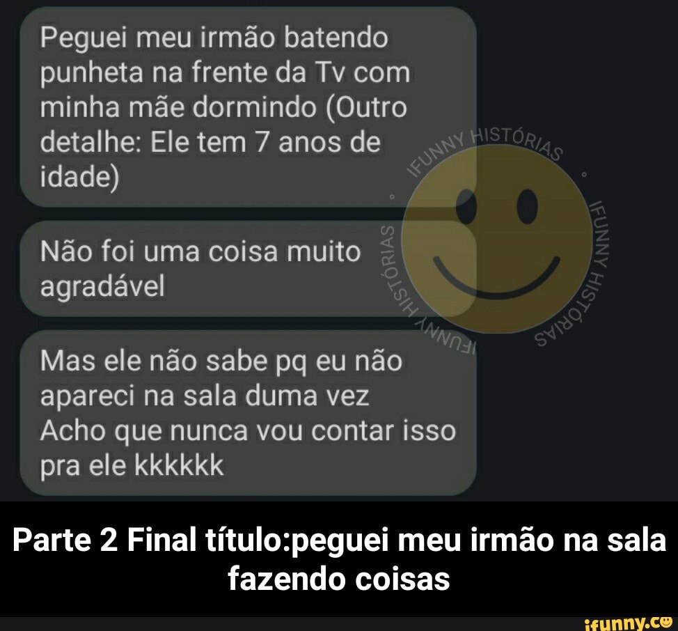 Peguei meu irmão batendo punheta na frente da Tv com minha mãe dormindo  (Outro detalhe: Ele