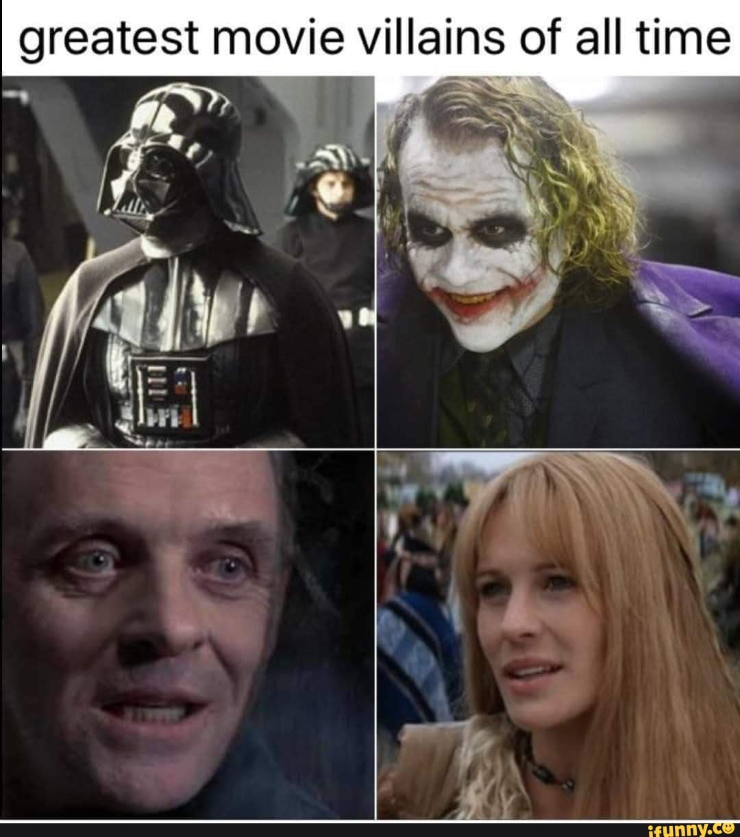 Greatest Movie Villains Of All Time IFunny greatest-movie-villains-of-all-time-ifunny