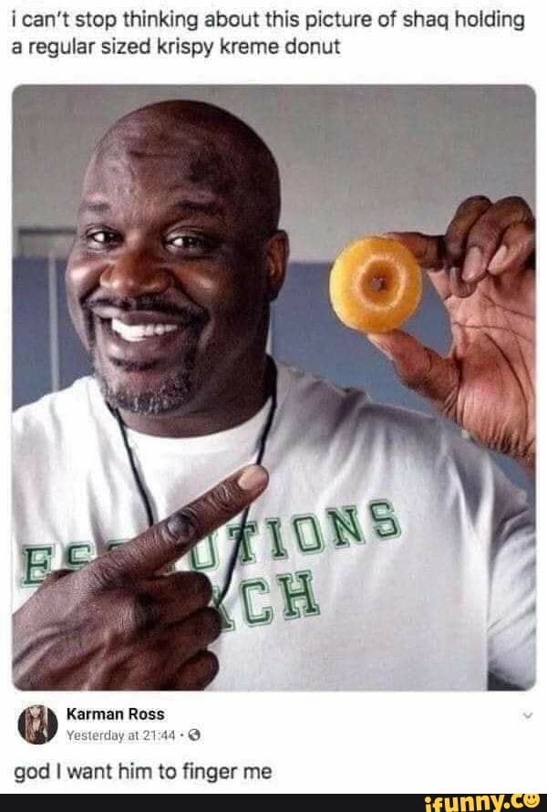 I can't stop thinking about this picture of shaq holding a regular