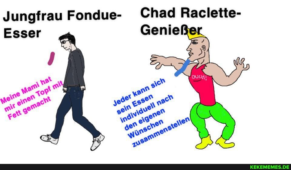 Jungfrau Fondue- Chad
Esser
Chad Raclette-