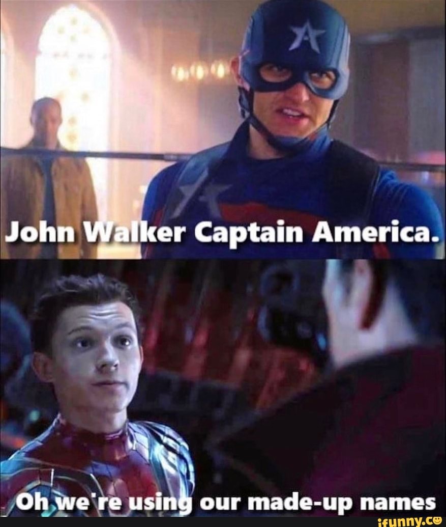 John Walker <b>Captain</b> <b>America</b>. 