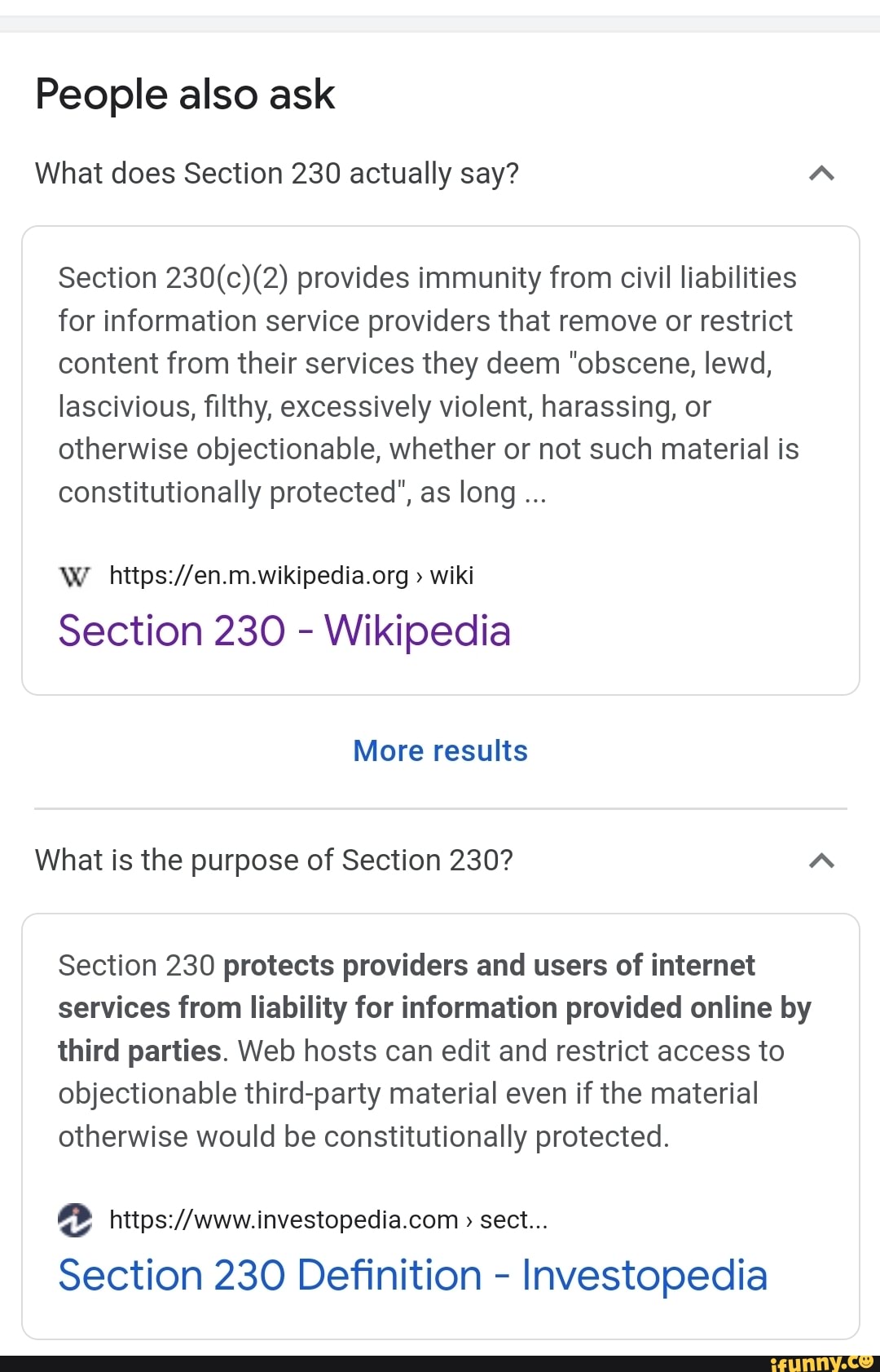 Section230 memes. Best Collection of funny Section230 pictures on iFunny