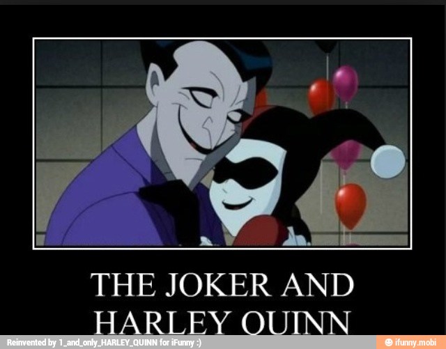 The joker and harley ouinn.