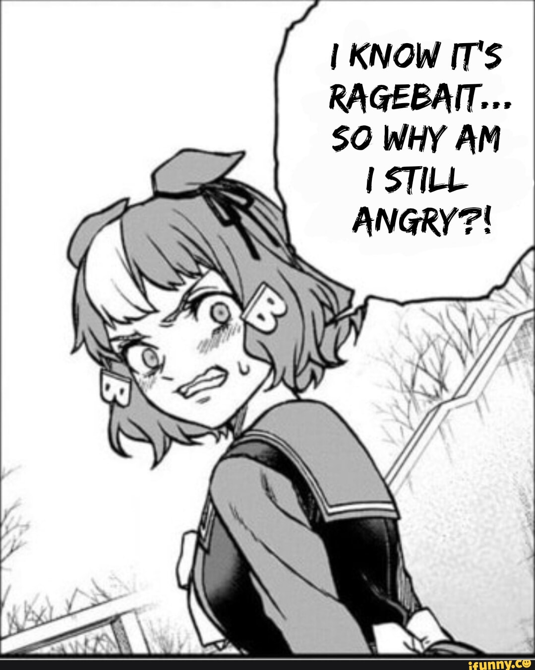 I KNOW IT'S RAGEBAIT... $O WHY AM (STILL ANGRY?! - iFunny