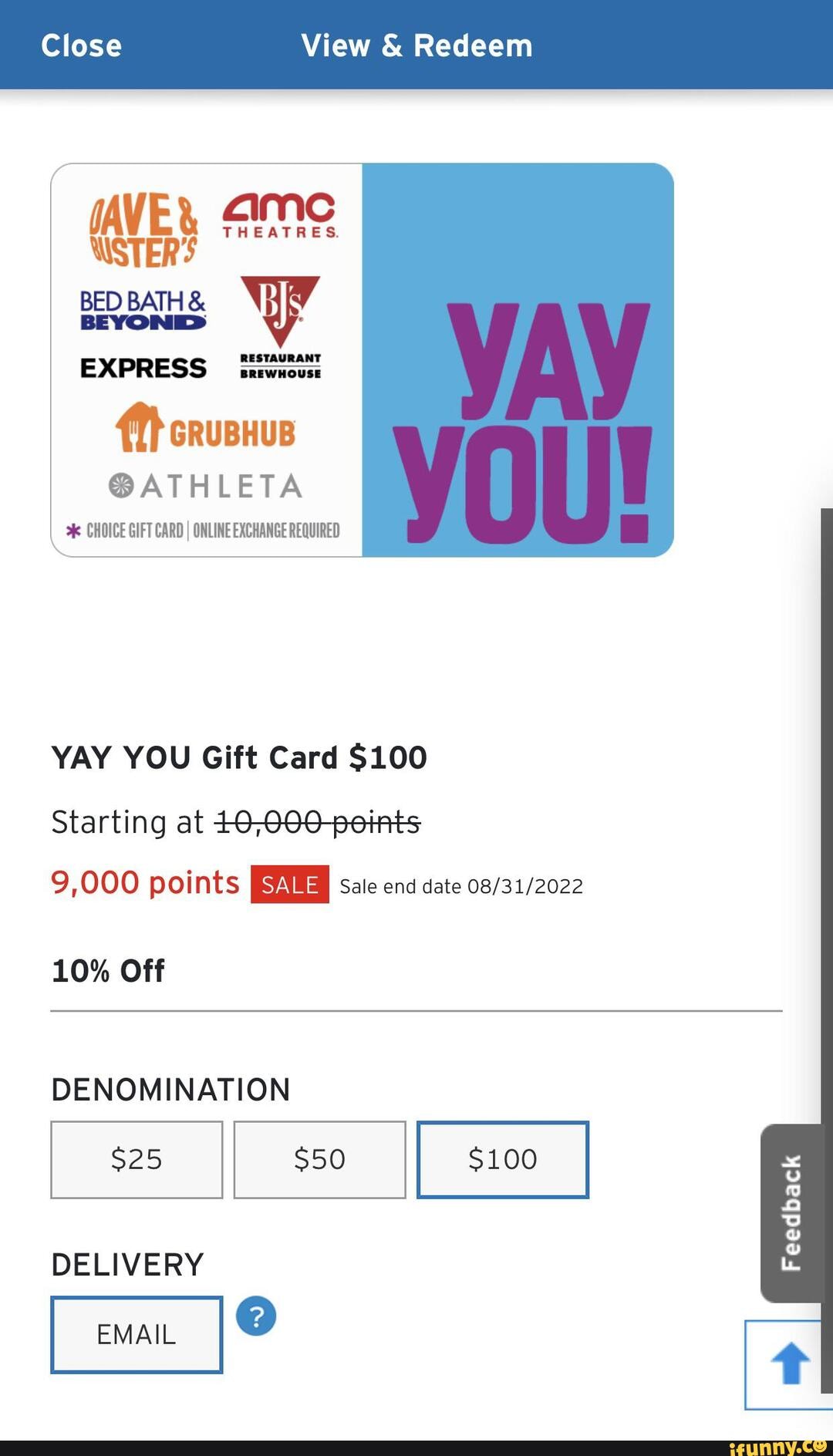 Close View & Redeem (AVE 4IMS NSTERS BED BATH & BEYOND EXPRESS ff