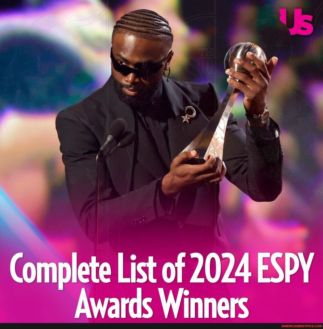 The Biggest Names In Sports Were Recognized At The 2024 #ESPY Awards ...