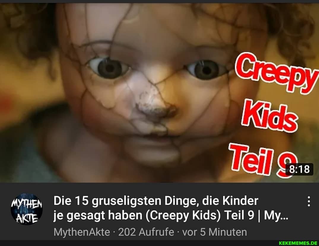 Gruselige Dinge Die Kinder Gesagt Haben