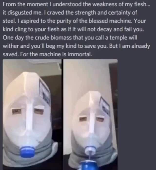 From The Moment I Understood The Weakness Of My Flesh