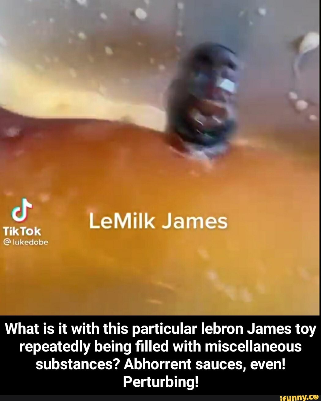 water filled lebron james toy