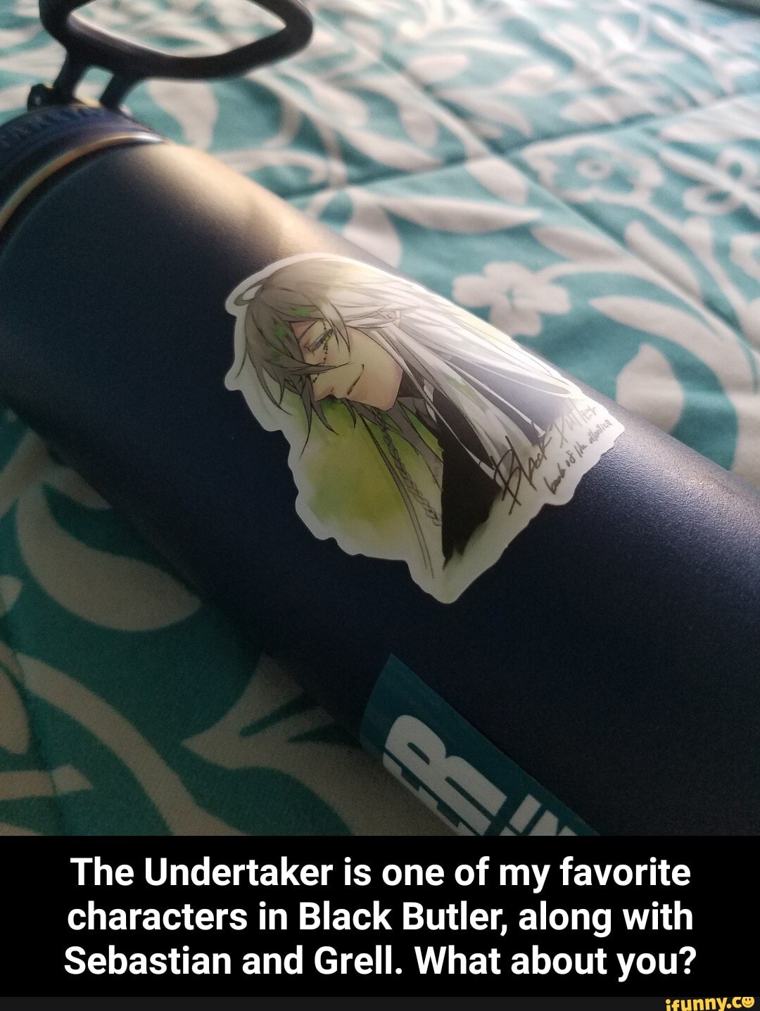 The Undertaker is one of my favorite
characters in Black Butler, along with
Sebastian and Grell. What about you? - The Undertaker is one of my favorite characters in Black Butler, along with Sebastian and Grell. What about you?