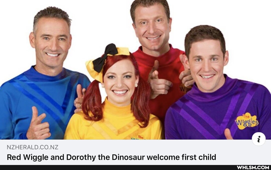 CON. CON.
Red Wiaale and Dorothv the Dinosaur welcome first child